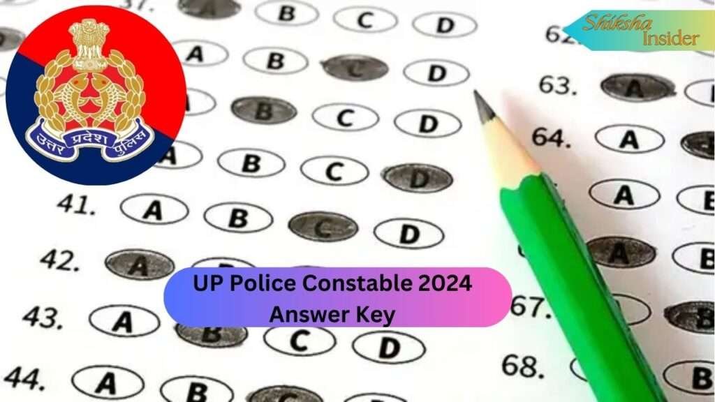 UP Police Constable Answer Key 2024