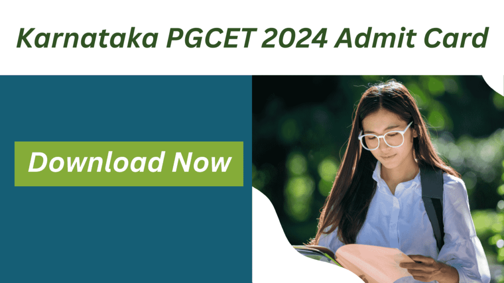 Karnataka PGCET 2024 Admit Card